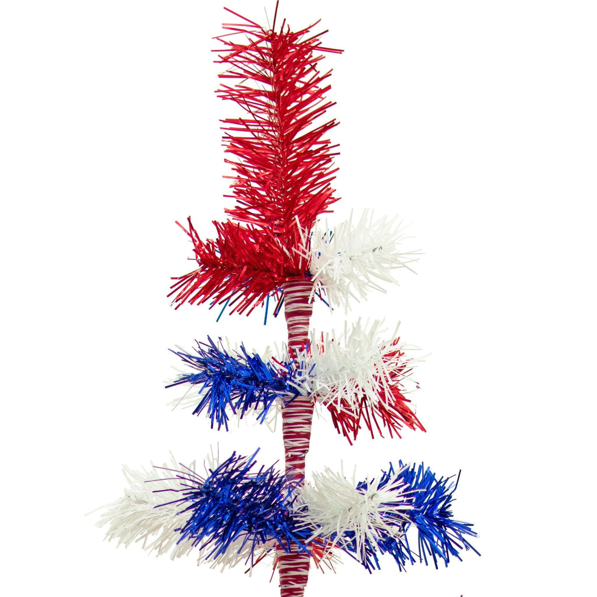 Fourth Of July Mixed Tinsel Trees from Lee Display