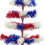 Fourth Of July Mixed Tinsel Trees from Lee Display