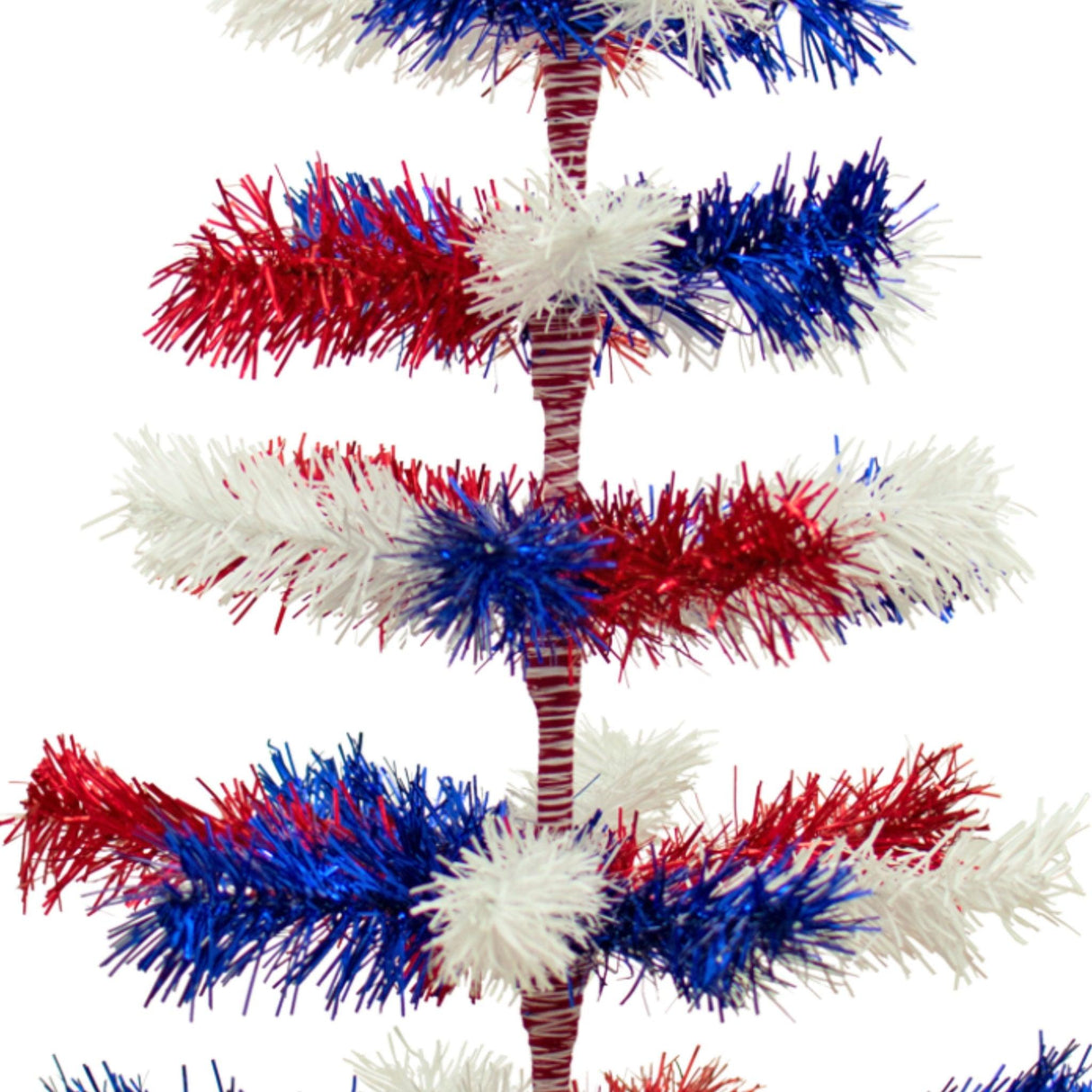 Fourth Of July Mixed Tinsel Trees from Lee Display