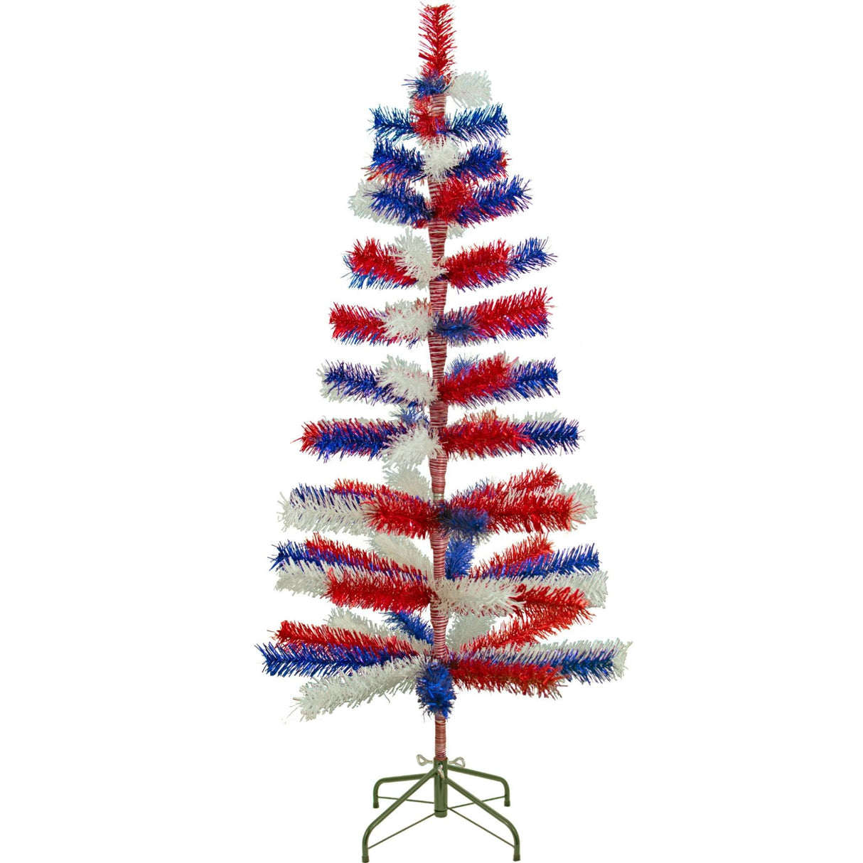 Fourth Of July Mixed Tinsel Trees from Lee Display