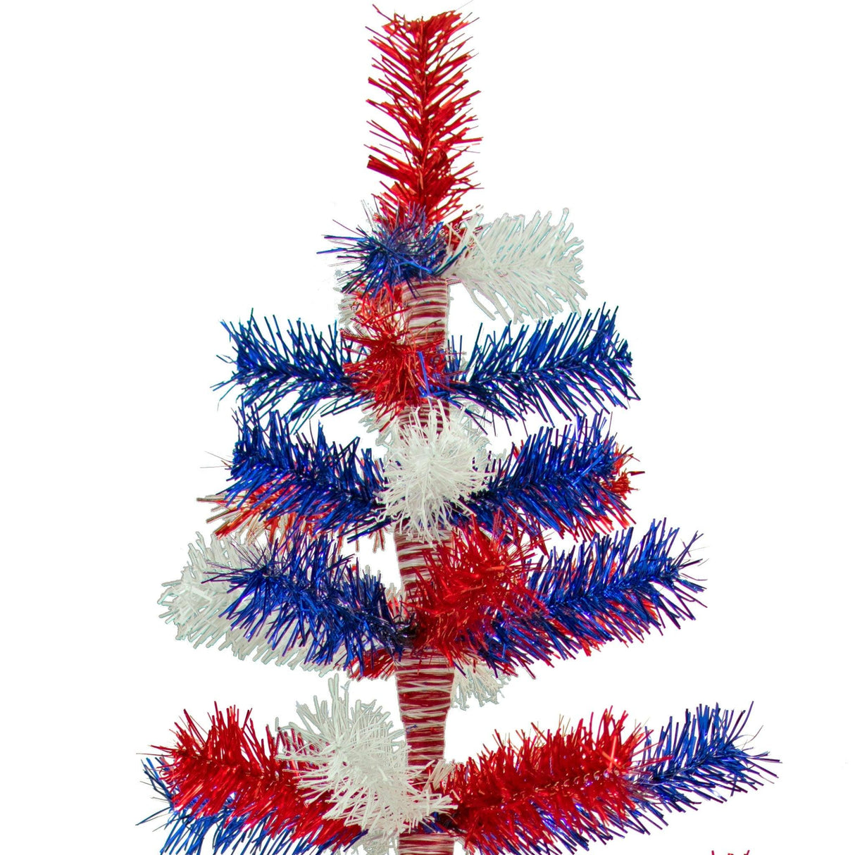 Fourth Of July Mixed Tinsel Trees from Lee Display