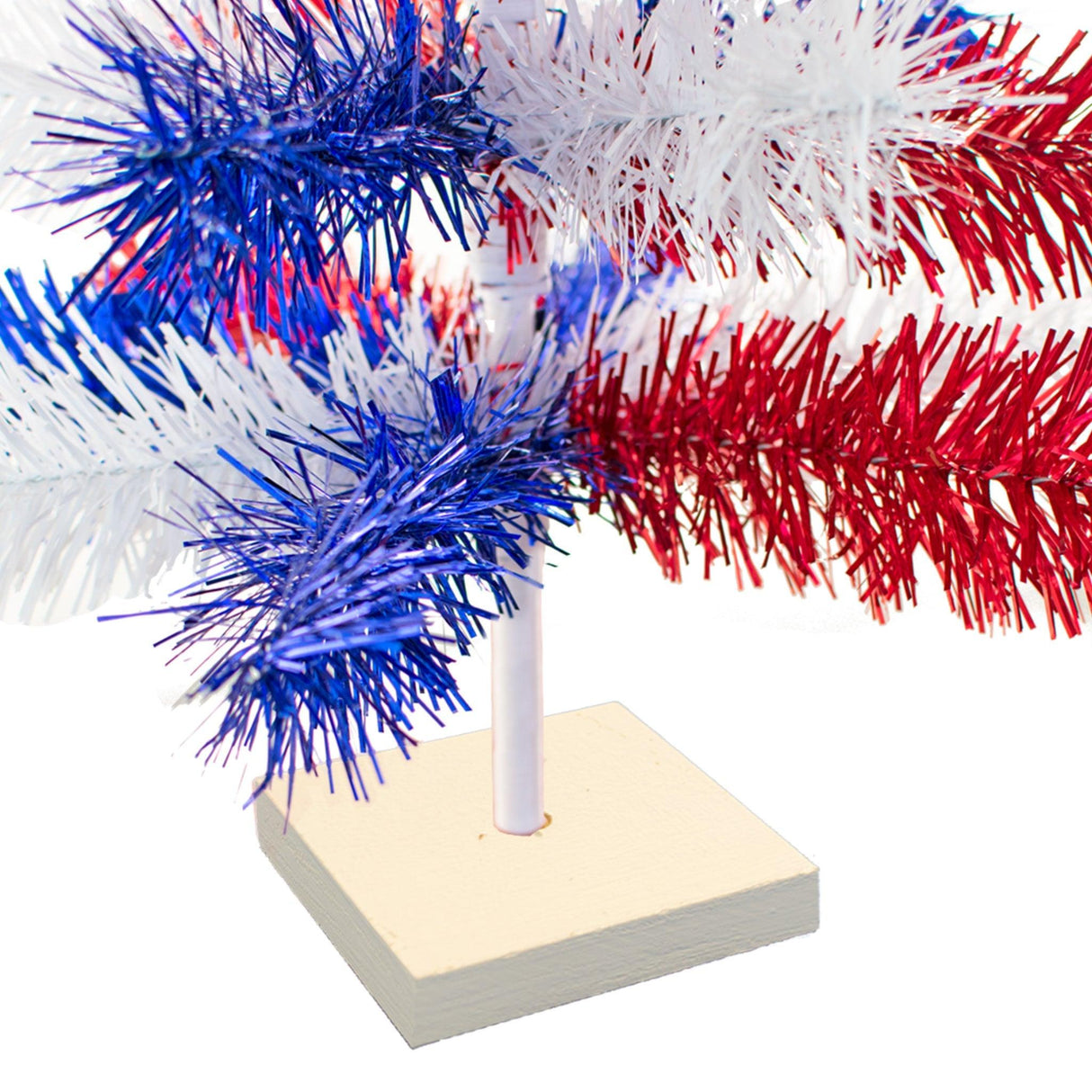 Fourth Of July Mixed Tinsel Trees from Lee Display
