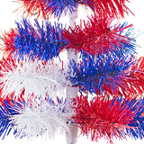 Fourth Of July Mixed Tinsel Trees from Lee Display
