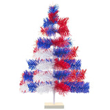 Fourth Of July Mixed Tinsel Trees from Lee Display