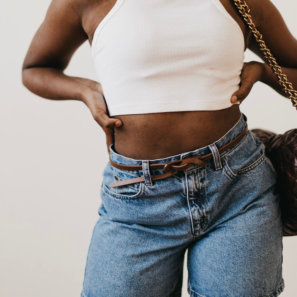 Lydia Leather Belt from Pretty Simple