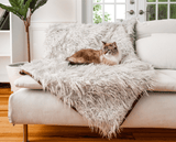 CatNap™ Anti-Scratch & Waterproof Throw Blanket - Grey from Paw.com