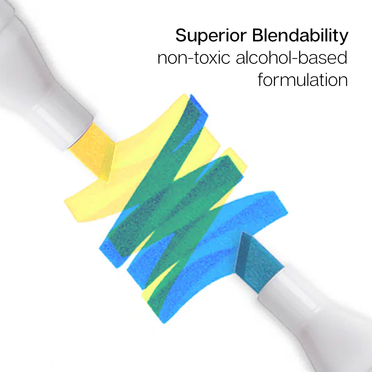 Double-Ended Alcohol Markers 120 Colors from KINGART