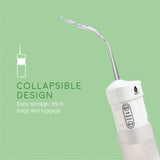 Portable USB Rechargeable Collapsible Water Flosser from Pursonic