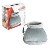 Heated Foot Massager with Remote Control, Folding Design, and Dual Motor Intensities from Pursonic