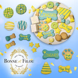 Congrats Themed Dog Treats Gift Box from Bonne et Filou