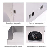 Folding Stainless Steel Stove Windscreen for Outdoor From Redcamp