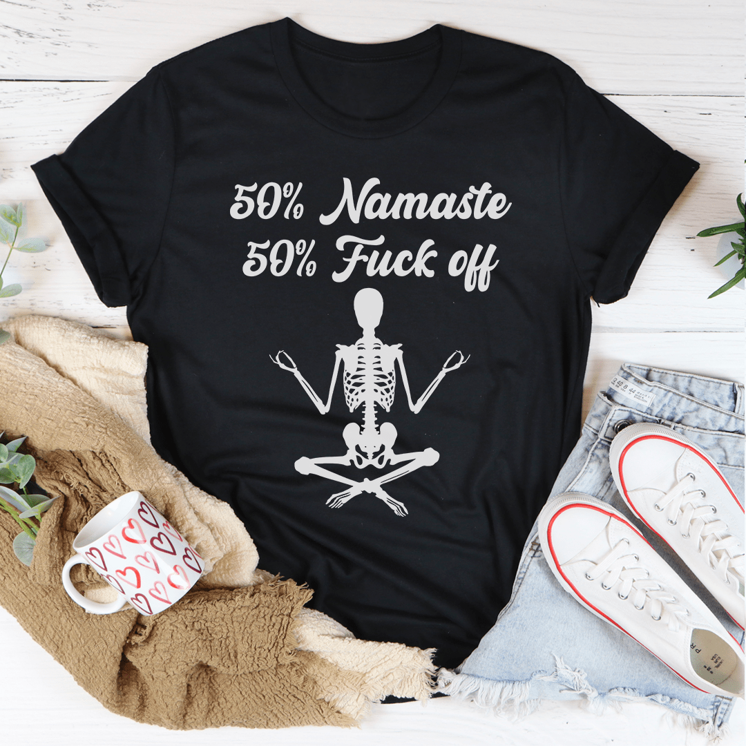Tee - 50% Namaste From Peachy Sunday