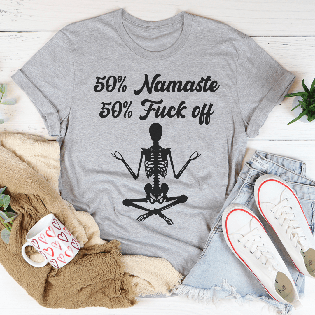 Tee - 50% Namaste From Peachy Sunday