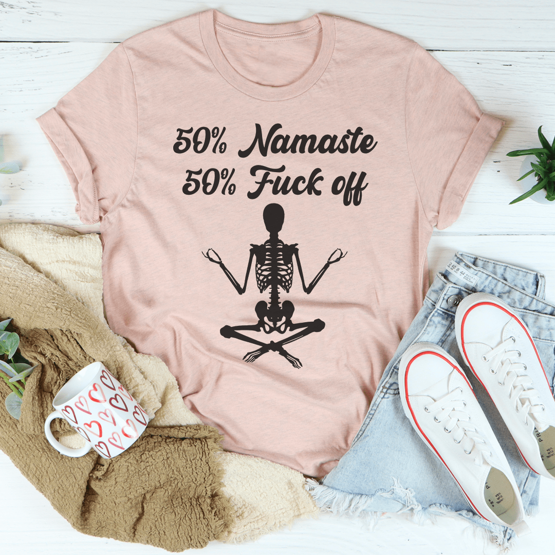 Tee - 50% Namaste From Peachy Sunday