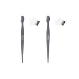razor with brush and comb cap 2pk from Chella