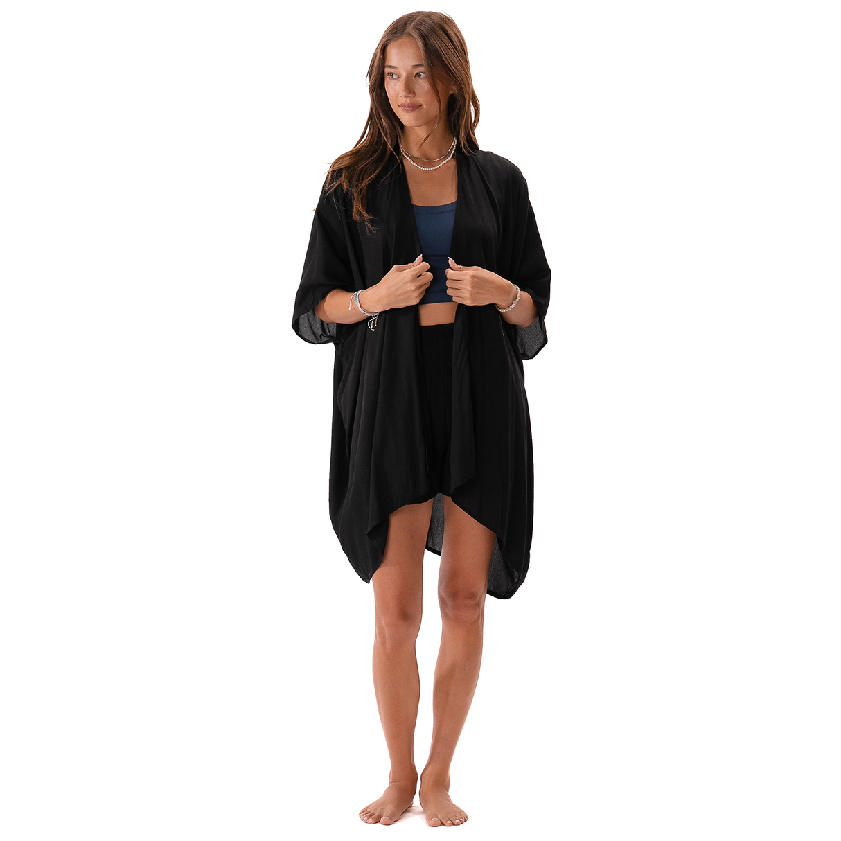 Black Kimono From LotusAndLuna