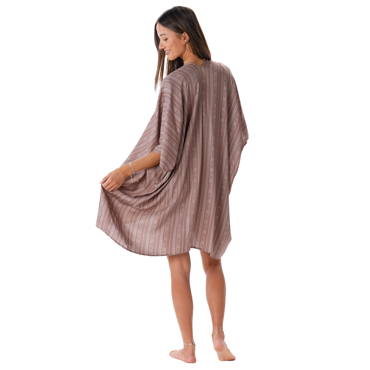 Yao Tribal Print Kimono From LotusAndLuna