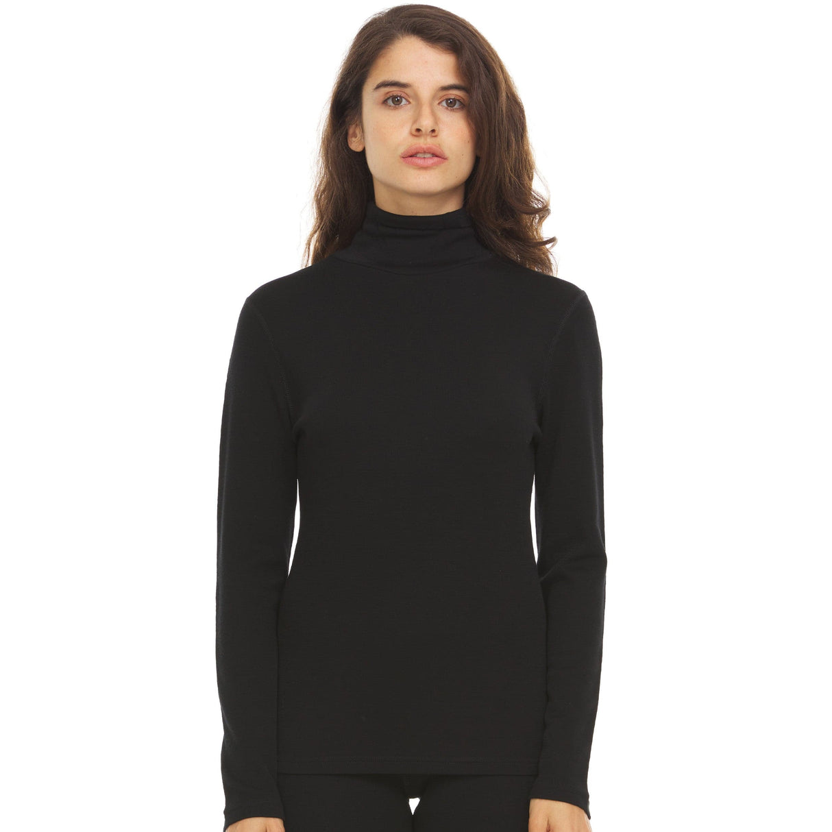 Midweight - Women's Long Sleeve Turtleneck 100% Merino Wool from Minus33 Merino Wool Clothing