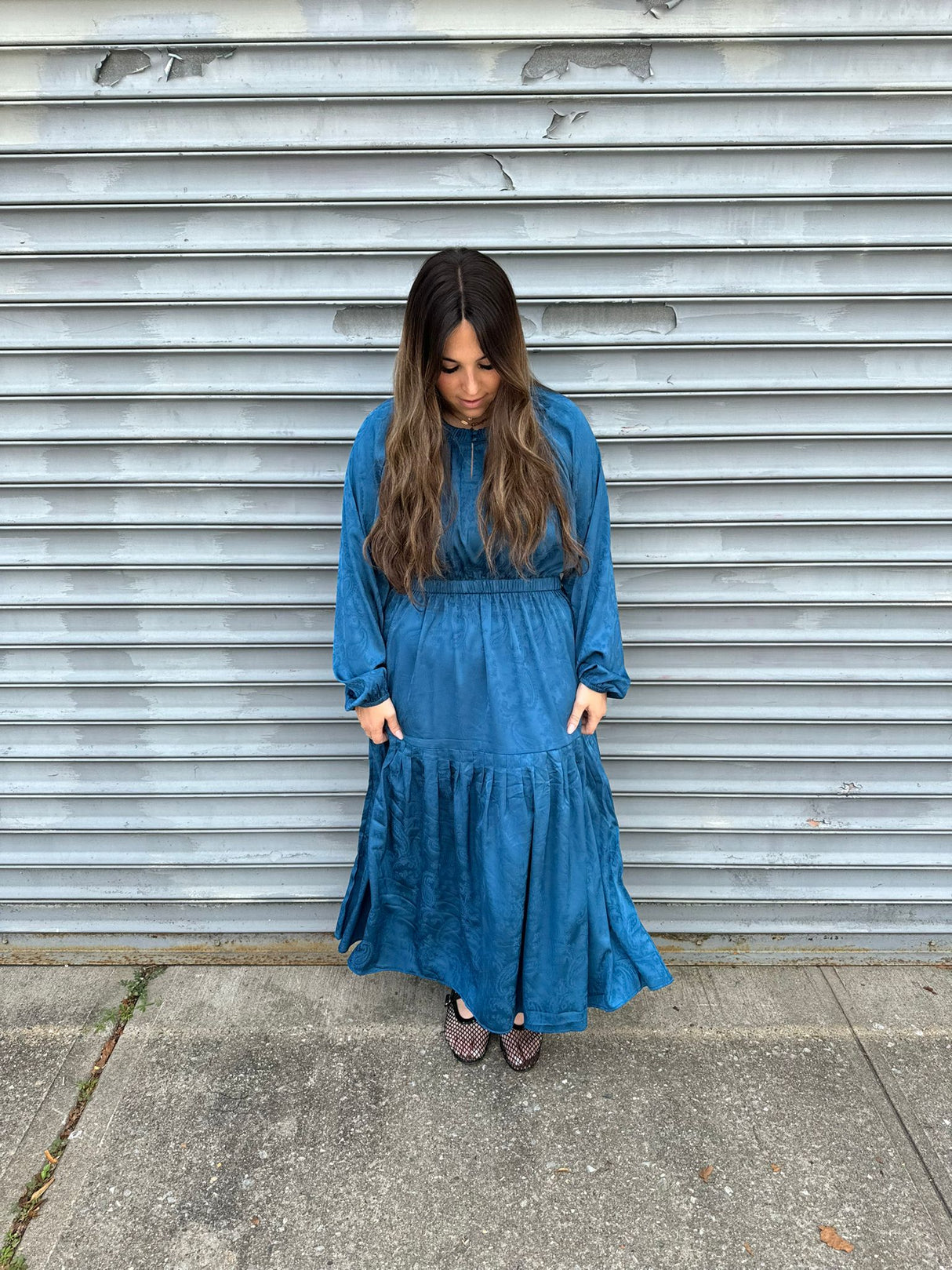 Ottie Paisley Dress From Drama NYC Plus