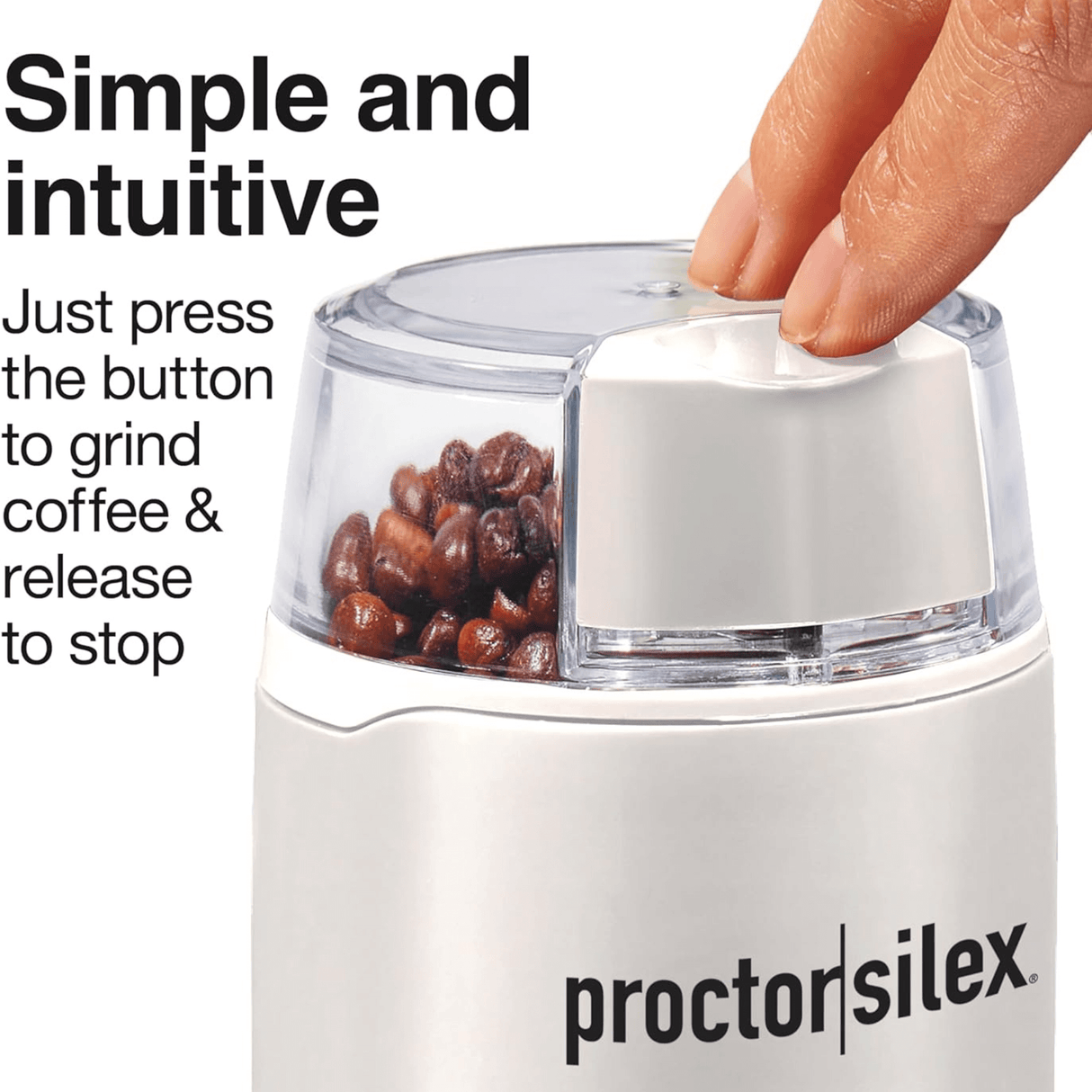 Proctor Silex Fresh Grind Electric Coffee and Spice Grinder from Jupiter Gear Home