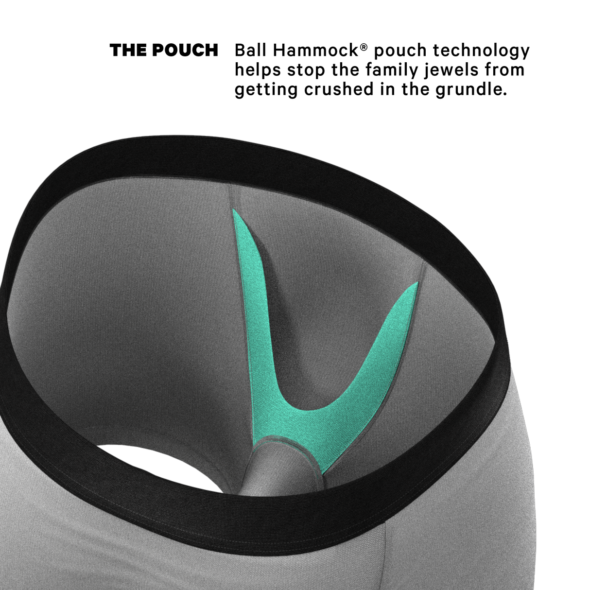 The 50 Shades | Grey Ball Hammock® Pouch Underwear From Shinesty