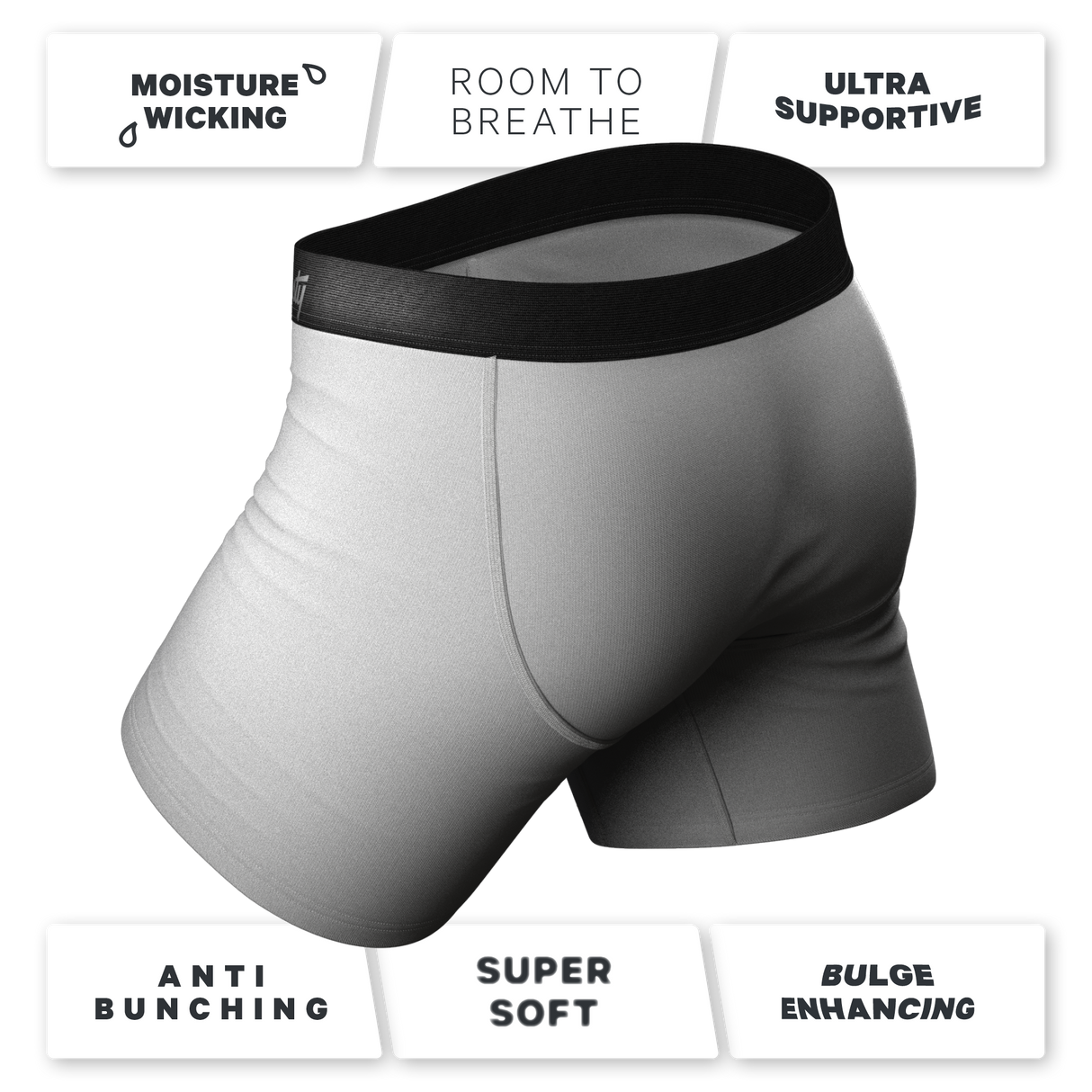 The 50 Shades | Grey Ball Hammock® Pouch Underwear From Shinesty