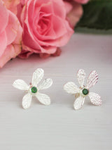 Five Petal Wild Flower Earrings from Ash & Rose