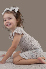 EXCLUSIVE SWING FOR THE STARS DREAM RUFFLE SHORT SET from DREAM BIG LITTLE CO