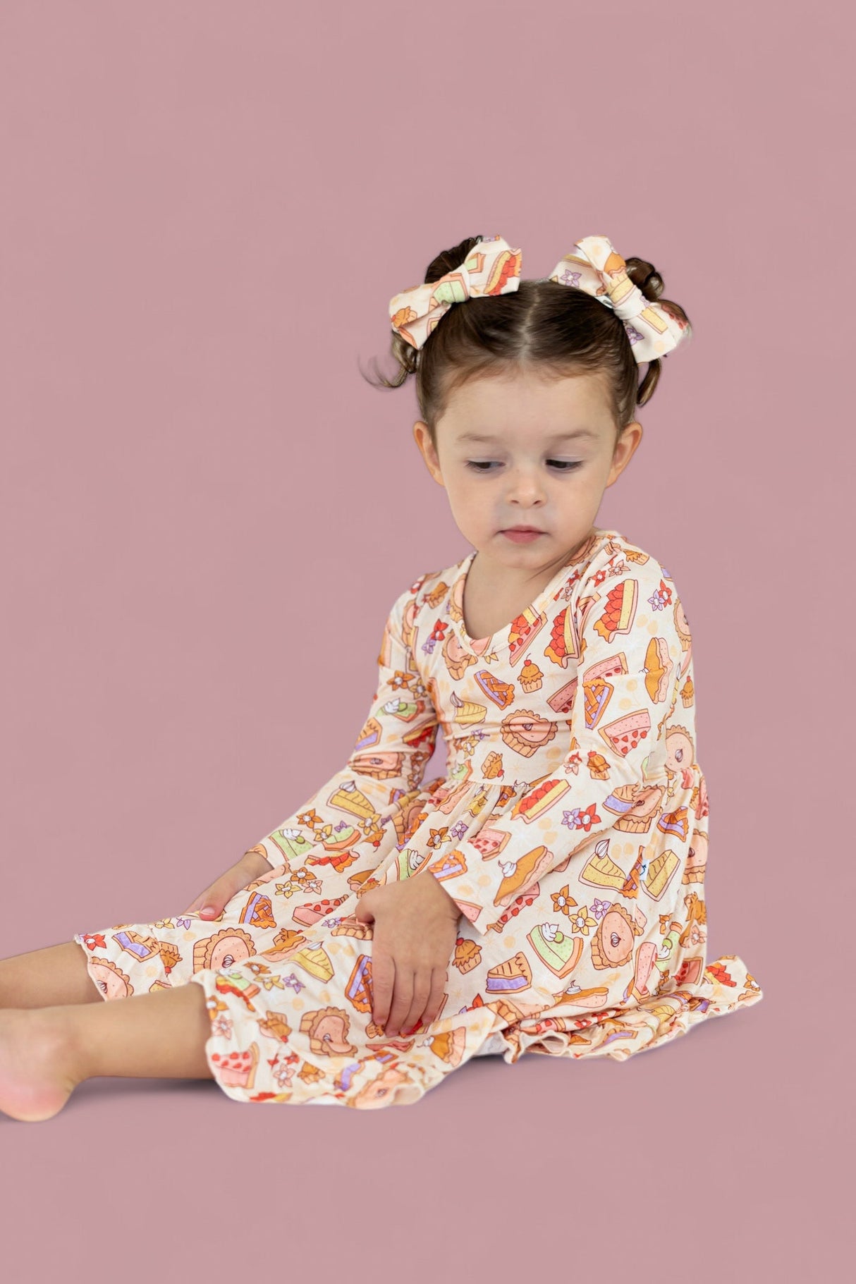 SWEET AS PIE DREAM BOW HAIR CLIPS from DREAM BIG LITTLE CO