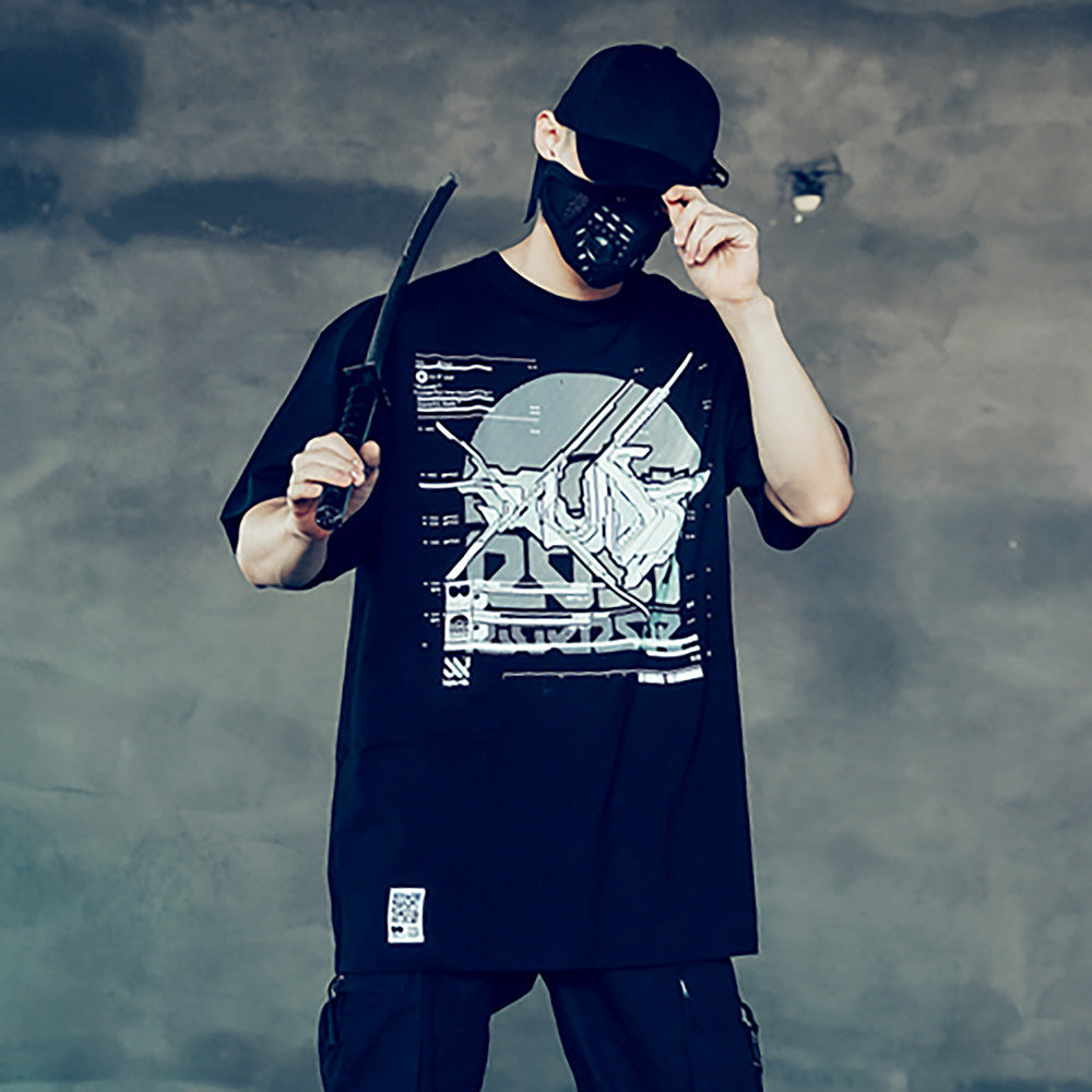 Double X Cyberpunk Tee from Niepce Inc