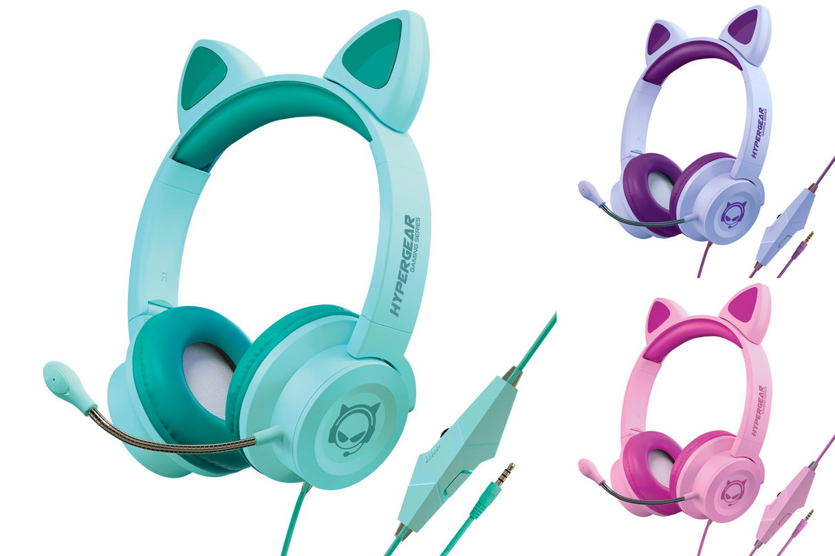HyperGear Kombat Kitty Gaming Headset with Detachable Mic from Jupiter Gear Home