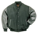 REED Womens Wool Varsity Leather Jacket (Imported) from Reed Leather