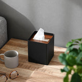 Tissue Box Cover - Square - Steel from Yamazaki Home