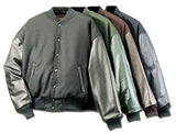 REED Varsity Leather/Wool Jacket - Made in USA from Reed Leather
