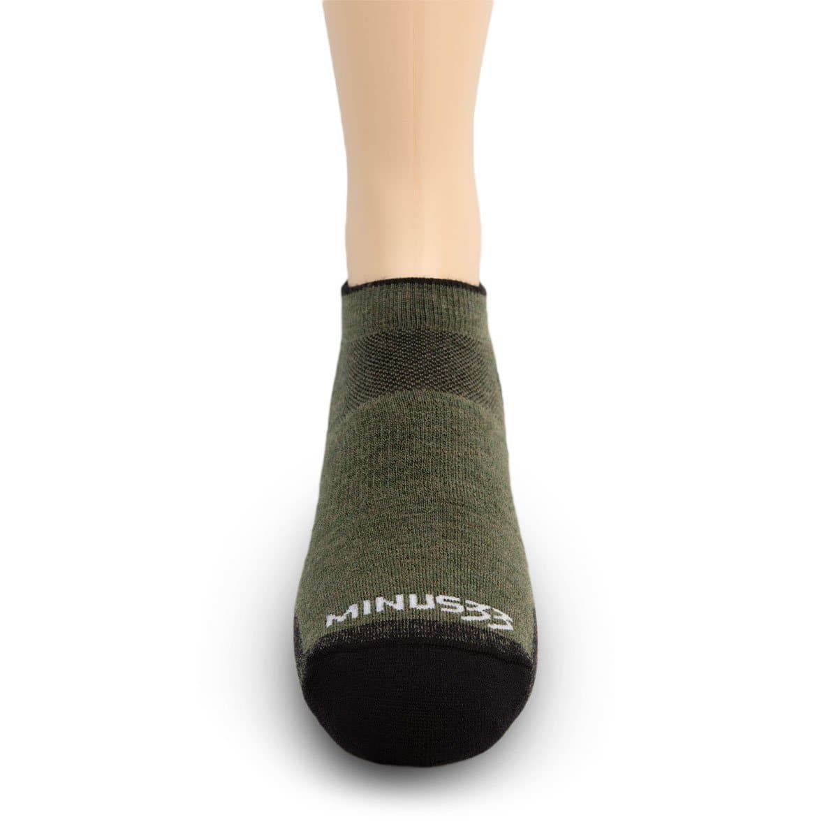 Lightweight - No Show Wool Socks Mountain Heritage from Minus33 Merino Wool Clothing