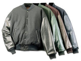 REED Varsity Leather/Wool Jacket - Made in USA from Reed Leather