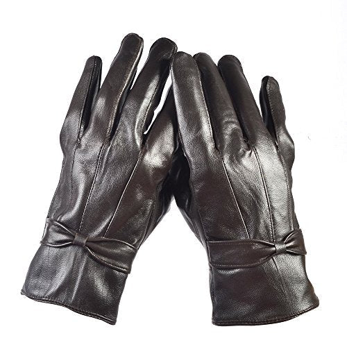 Reed Women's Designer Genuine Leather Gloves With Touch Screen Texting Index Finger - Imported From Reed Leather