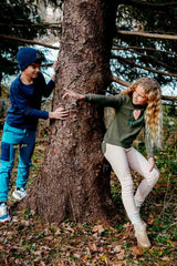 I Love The Forest Adult Sweatshirt - Olive