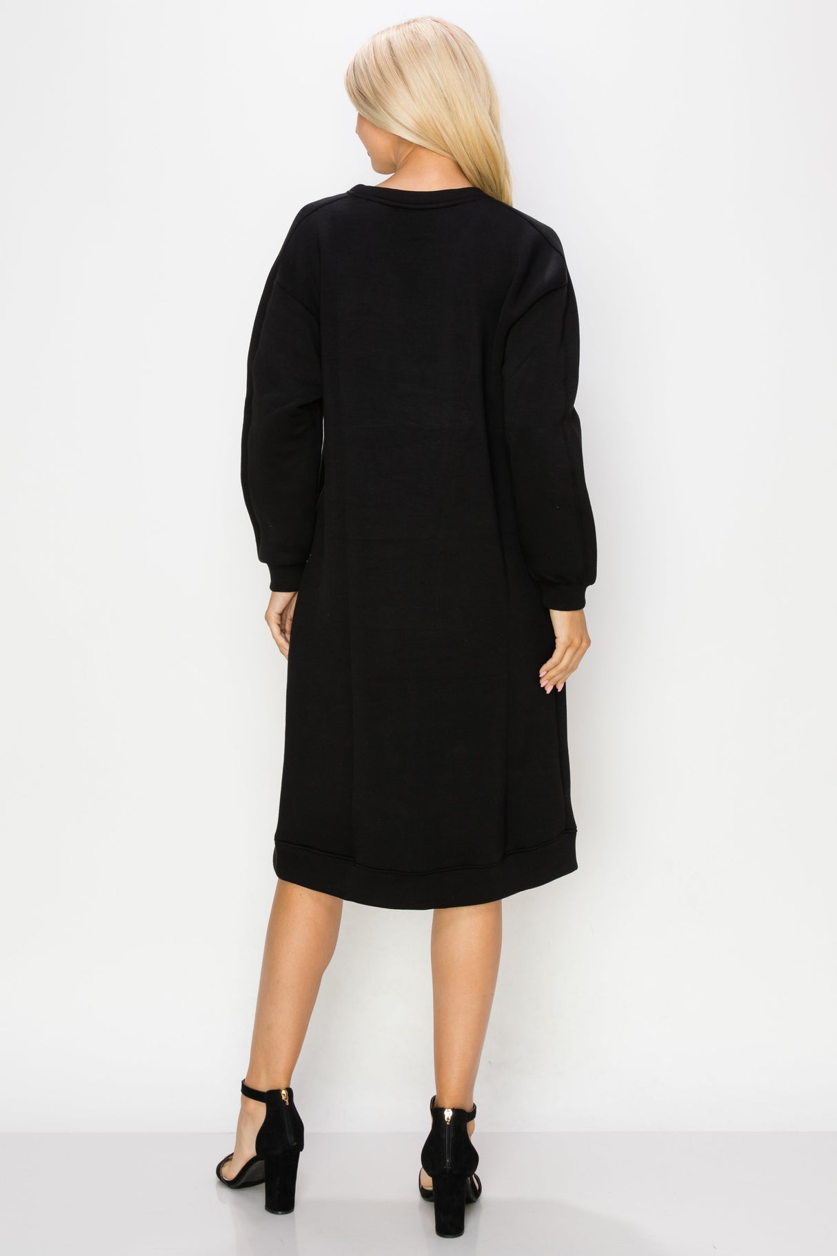 Finna French Scuba Knit Dress from Joh Apparel