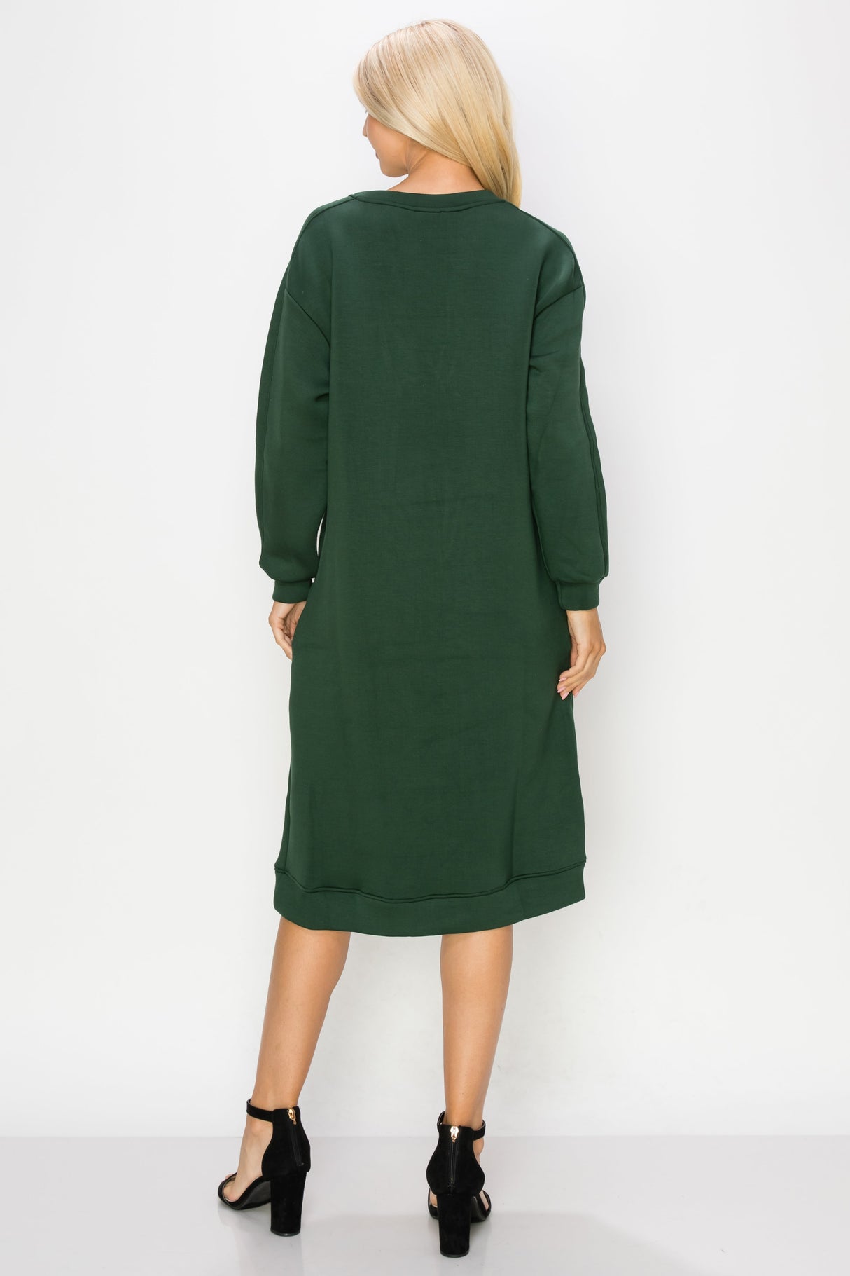 Finna French Scuba Knit Dress from Joh Apparel