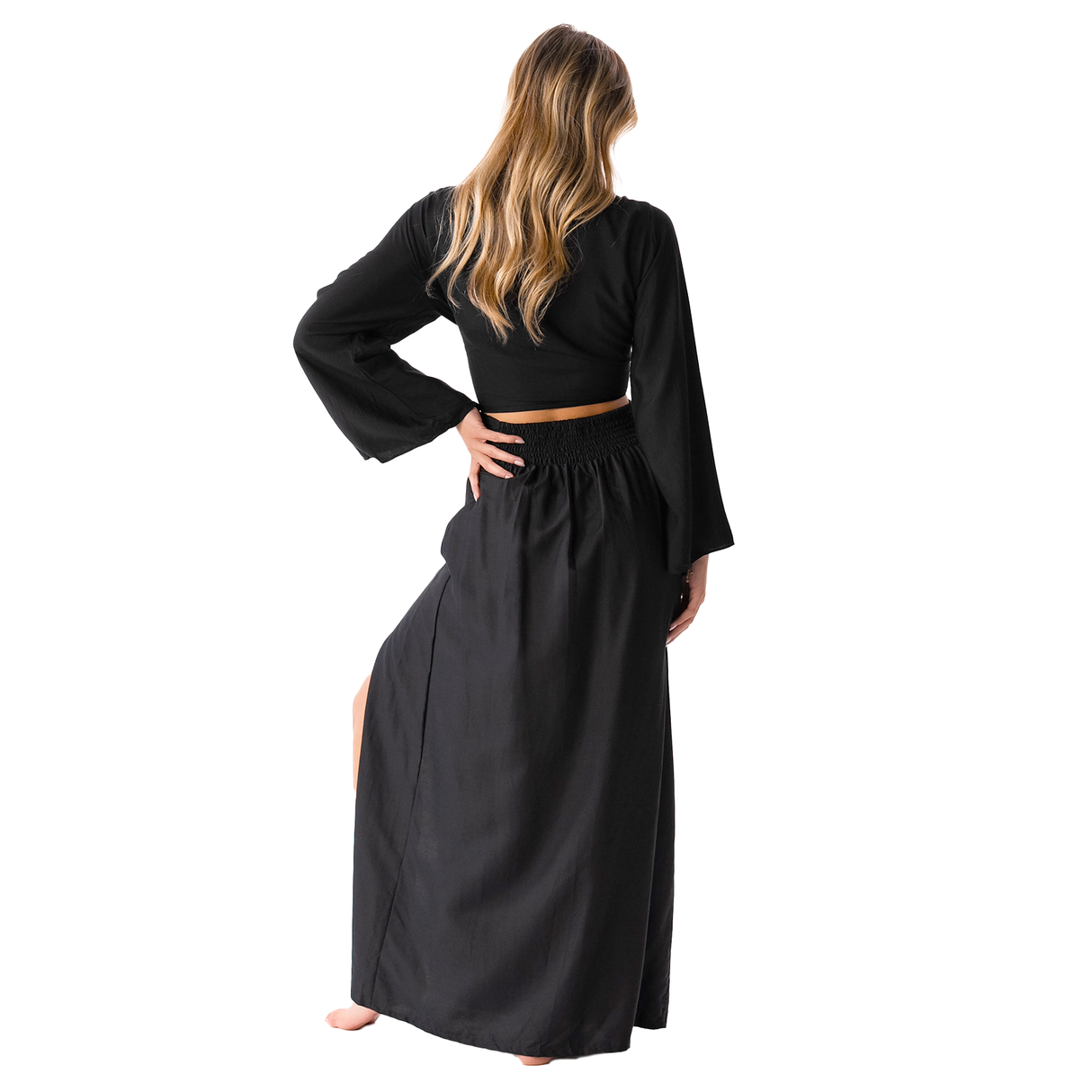 Black Maxi Skirts From LotusAndLuna