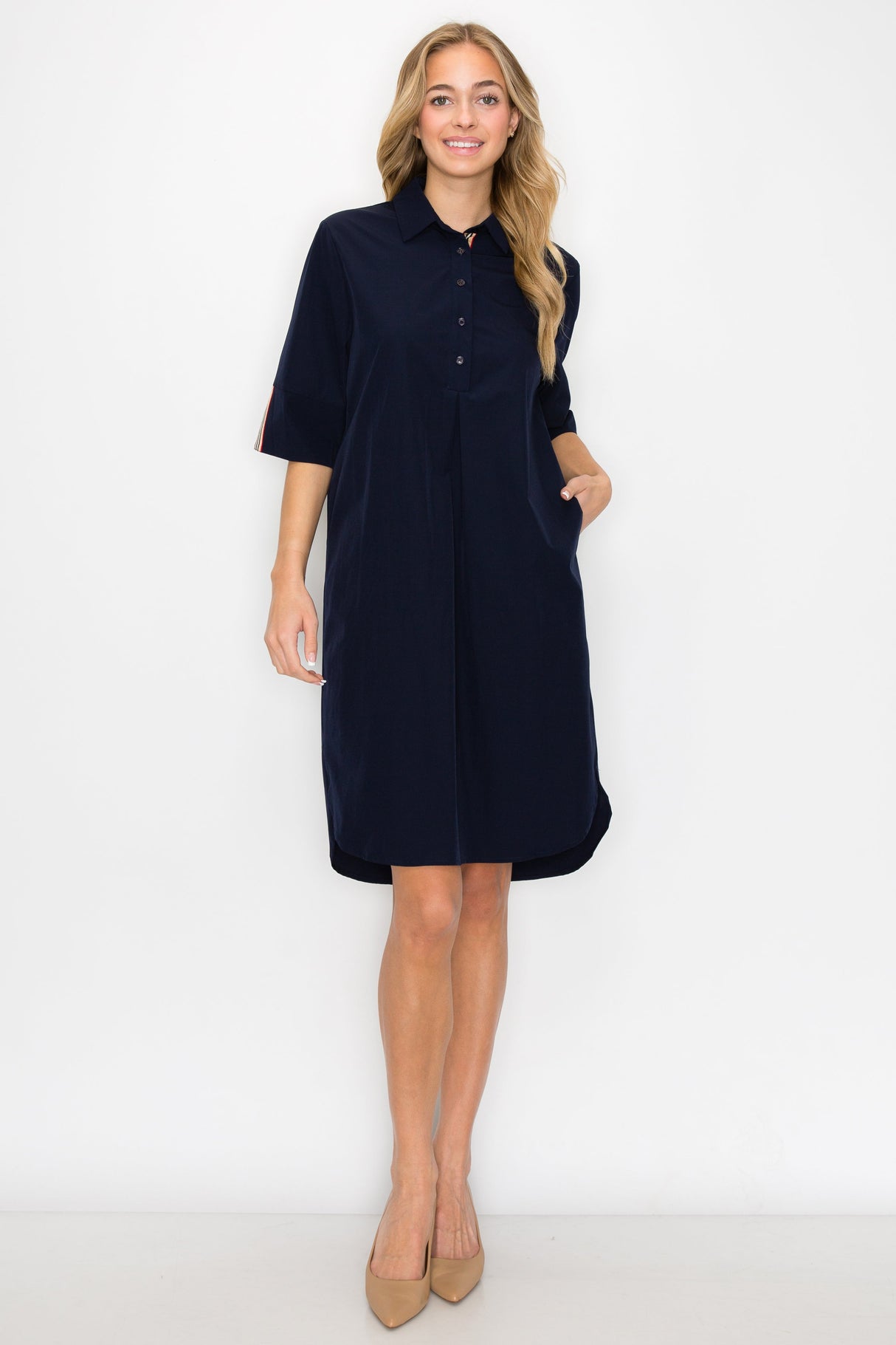 Wendi Woven Tunic Dress from Joh Apparel
