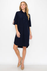 Wendi Woven Tunic Dress from Joh Apparel