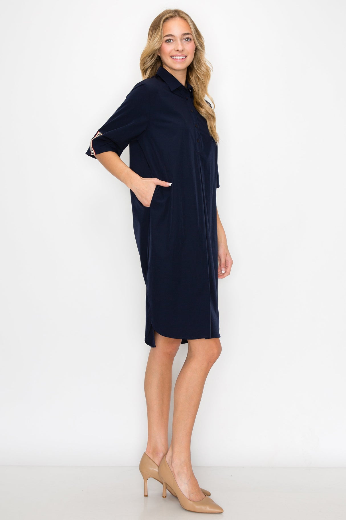 Wendi Woven Tunic Dress from Joh Apparel