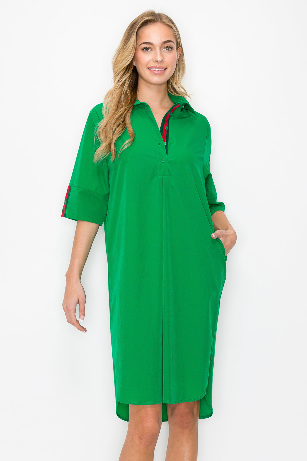 Wendi Woven Tunic Dress from Joh Apparel