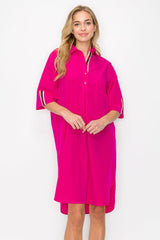 Wendi Woven Tunic Dress from Joh Apparel
