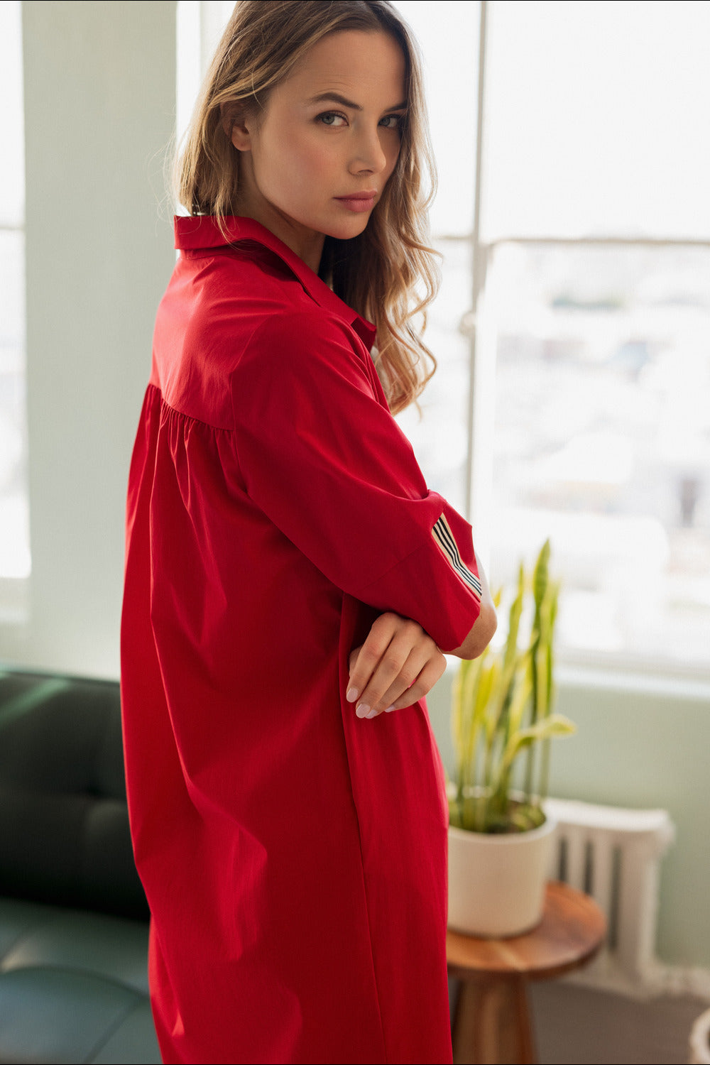 Wendi Woven Tunic Dress from Joh Apparel