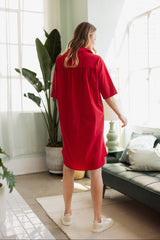 Wendi Woven Tunic Dress from Joh Apparel