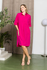 Wendi Woven Tunic Dress from Joh Apparel