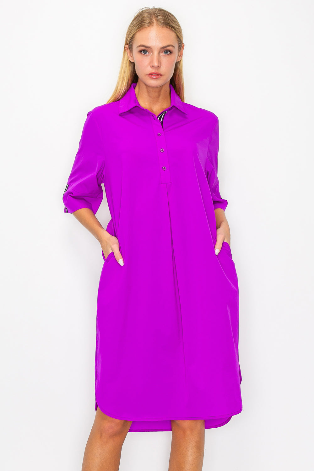 Wendi Woven Tunic Dress from Joh Apparel